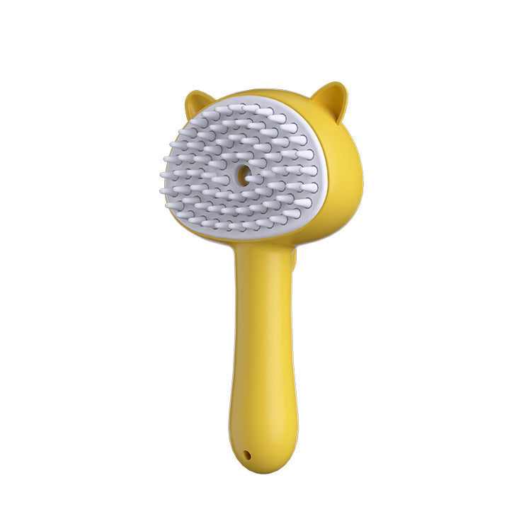 Hair Cleaning Brush With Mist Multifunctional Cat with Rechargeable Batteries