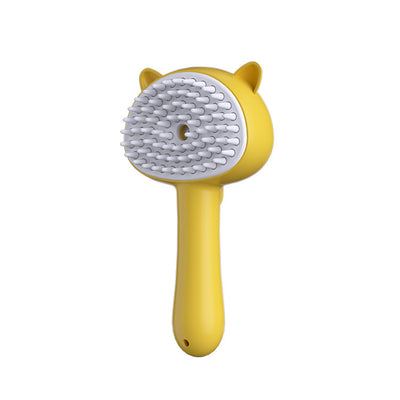 Hair Cleaning Brush With Mist Multifunctional Cat with Rechargeable Batteries