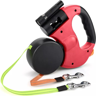 Retractable Pet Leash Two Pets